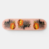 Kat Bang Door Pompoen Fun Halloween Karakter Persoonlijk Skateboard (Horizontaal)