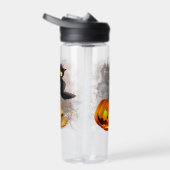 Kat Bang Door Pompoen Fun Halloween Karakter Waterfles (Rechts)