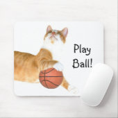 Kat basketbal muismat (Met muis)