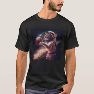 Kat Basketbal Ruimte 1 T-shirt