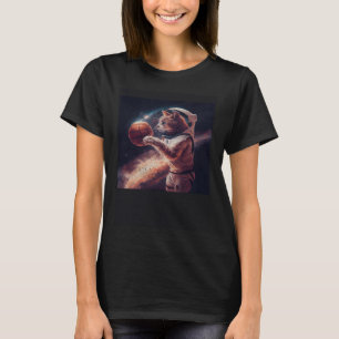 Kat Basketbal Ruimte 1 T-shirt