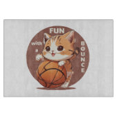 kat basketbal snijplank (Voorkant)