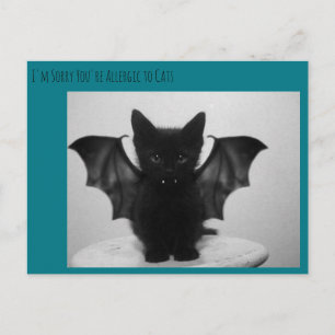 kat bat briefkaart