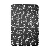 Kat Bathmat Black Cat Art Bathroom Decor Badmat (Voorkant Verticaal)