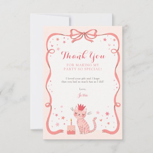  Kat Bedankkaart (Voorkant)