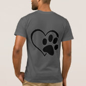 Kat behandelt T-shirt (Achterkant)