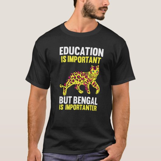 Kat Bengal 5 T-shirt (Voorkant)
