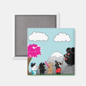 Kat beschermers vs. muismagneet magneet (Voorkant / Achterkant)