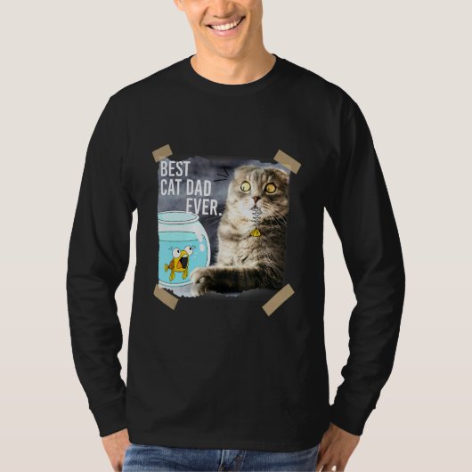 Kat beste kat pap kat kat eetbare kat t-shirt (Voorkant)