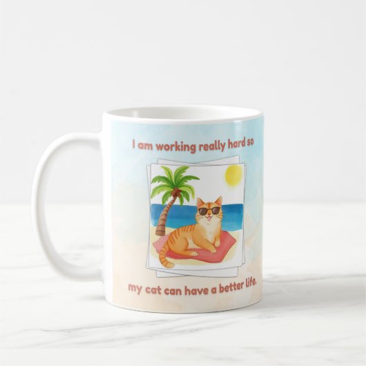 Kat Beter Leven Koffiemok (Links)