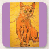 Kat Bier Onderzetter (Voorkant)