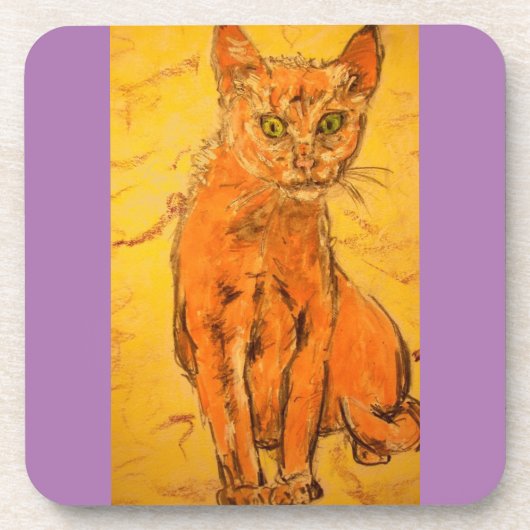 Kat Bier Onderzetter (Voorkant)