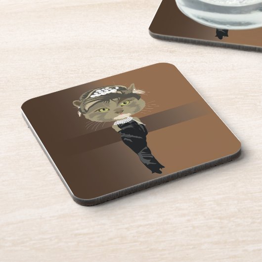 Kat Bier Onderzetter (Linkerzijde)