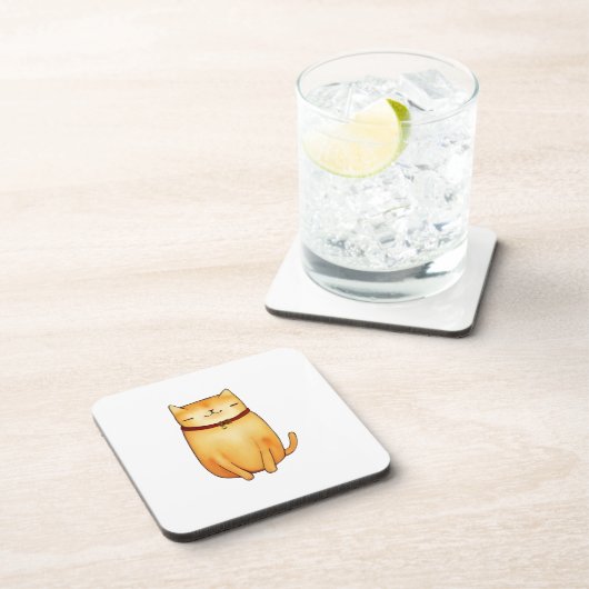 Kat Bier Onderzetter (Rechterzijde)