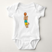 Kat bij de Basketball-sport Romper (Voorkant)