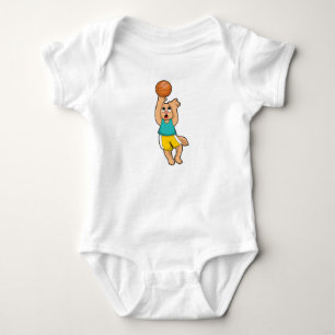 Kat bij de Basketball-sport Romper