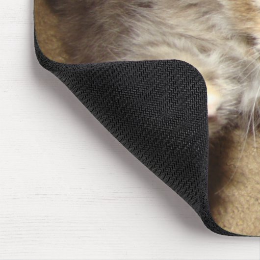 Kat bij de muis muismat (Hoek)