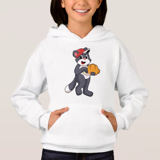 Kat bij honkbal met honkbalhandschoen.PNG (Voorkant)