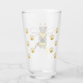 Kat-bijenglas Glas (Achterkant)