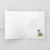 Kat Birthday Card Kaart (Binnen)