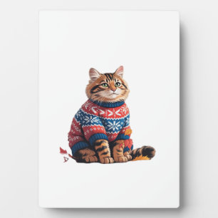 Kat Blad Herfst Hallo Herfst Grappige Kat Kattenli Fotoplaat