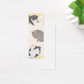 Kat Bladwijzer Mini Visitekaartjes (Bureau)