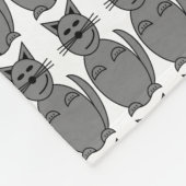 Kat Blanket Fleece Deken (Hoek)