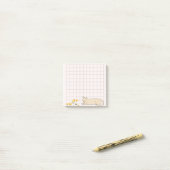 Kat Bloem Grid Post-it® Notes (Op bureau)