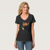 Kat Bloem Vaas 1 T-shirt (Voorkant volledig)