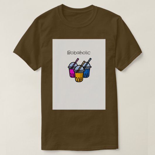kat bobaholic 1 t-shirt (Design voorkant)