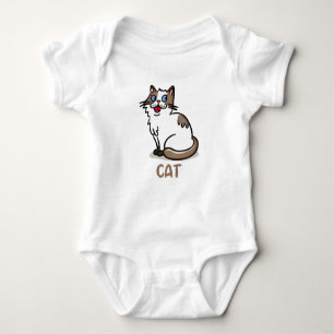Kat bodysuit voor kinderen