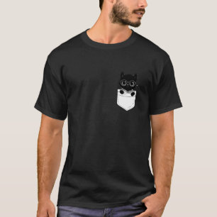 Kat Boek Borst Zak T-shirt