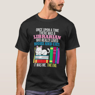 Kat Boek Katachtige Eigenaar Lezer Boekenwurm T-shirt
