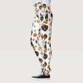 Kat Boo Halloween Leggings (Links)