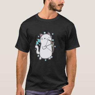 Kat Boogschutter Sterrenbeeld T-shirt