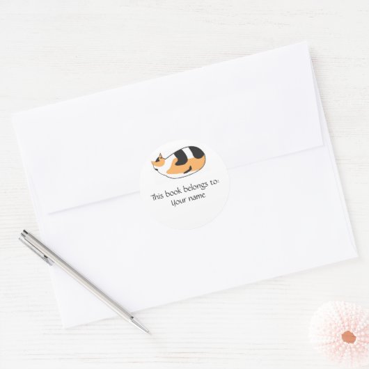 Kat Book label (Envelop)