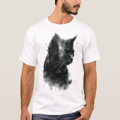 Kat & Bos Dubbele Belichting T-shirt (Voorkant)