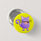 Kat Bounce Paarse Button (Voorkant /achterkant)