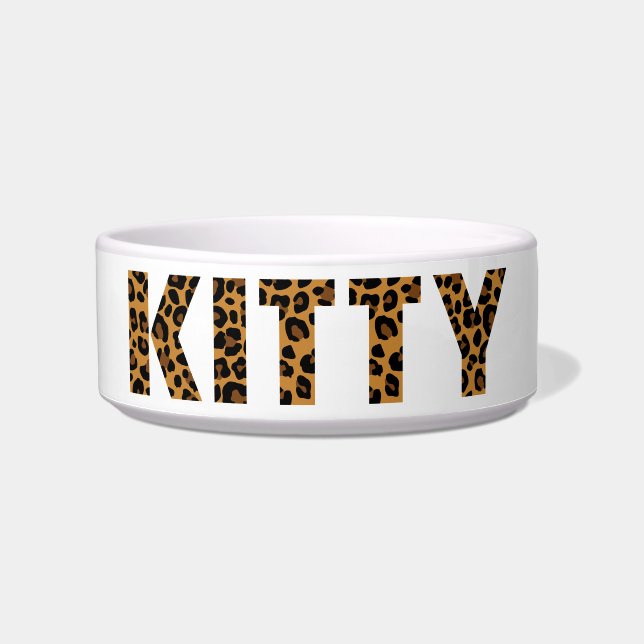 Kat Bowl Voerbakje (Voorkant)