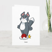 Kat Bowling Bowling bal Kaart (Achterkant)