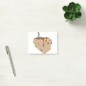 Kat box Slaap Cartoon Tired Zzz Sleep Cute Post-it® Notes (Kantoor)