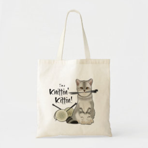 Kat Breizak katoenen tas met handvatten taupe