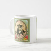 Kat Bride en Groom Wedding Day Koffiemok (Voorkant links)