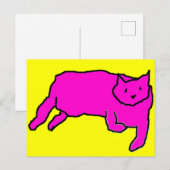 Kat briefkaart (Voorkant / Achterkant)