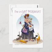 kat briefkaart (Voorkant / Achterkant)