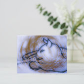 Kat Briefkaart (Staand voorkant)