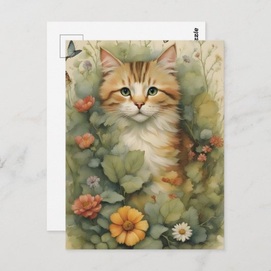  kat briefkaart (Voorkant / Achterkant)