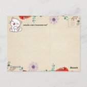 Kat Briefkaart (Achterkant)