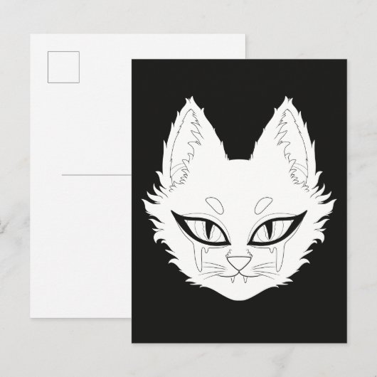 Kat Briefkaart (Voorkant / Achterkant)
