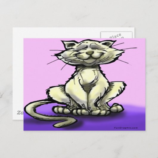 Kat Briefkaart (Voorkant / Achterkant)